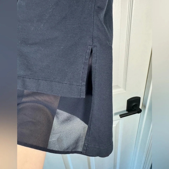 Lafayette 148 New York Navy Layered Business Causal Tank Top Size Small Petite - Picture 3 of 8